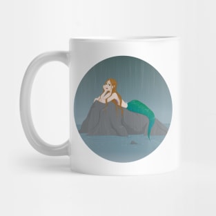 Mermaid under the rain Mug